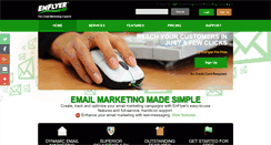 Desktop Screenshot of enflyer.com