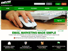 Tablet Screenshot of enflyer.com